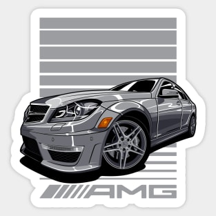 Benz W204 C63 AMG Sticker